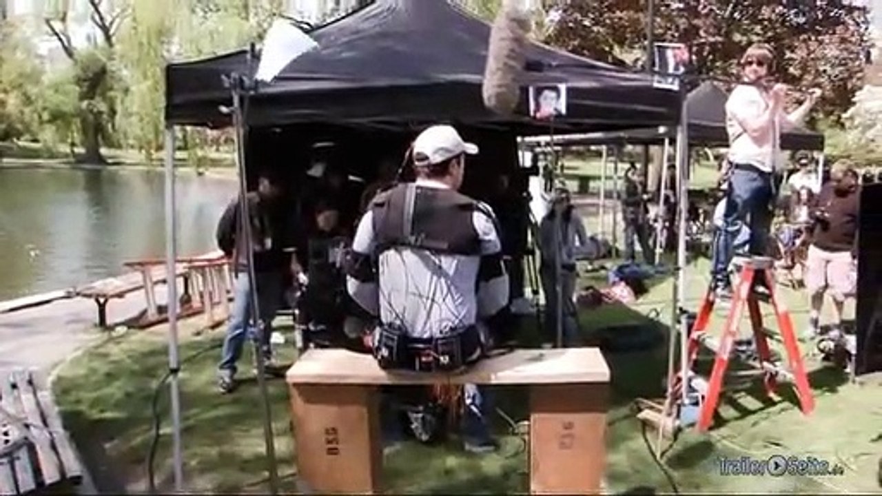 Backstage Blick zu Ted