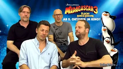 Die Fantastischen Vier Interview zu Madagascar 3