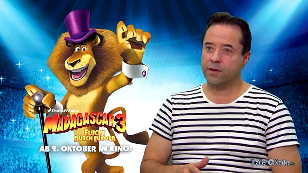 Jan Josef Liefers Interview zu Madagascar 3