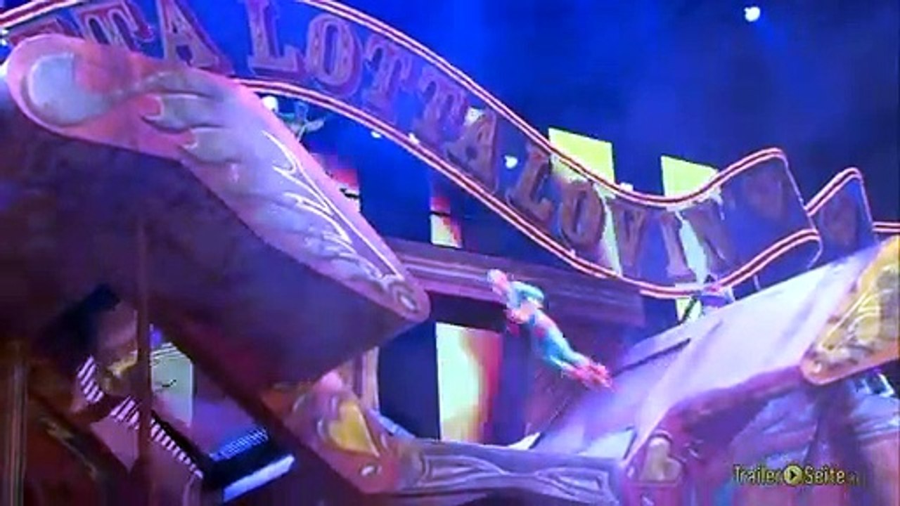 Backstage Blick zu Cirque Du Soleil Traumwelten