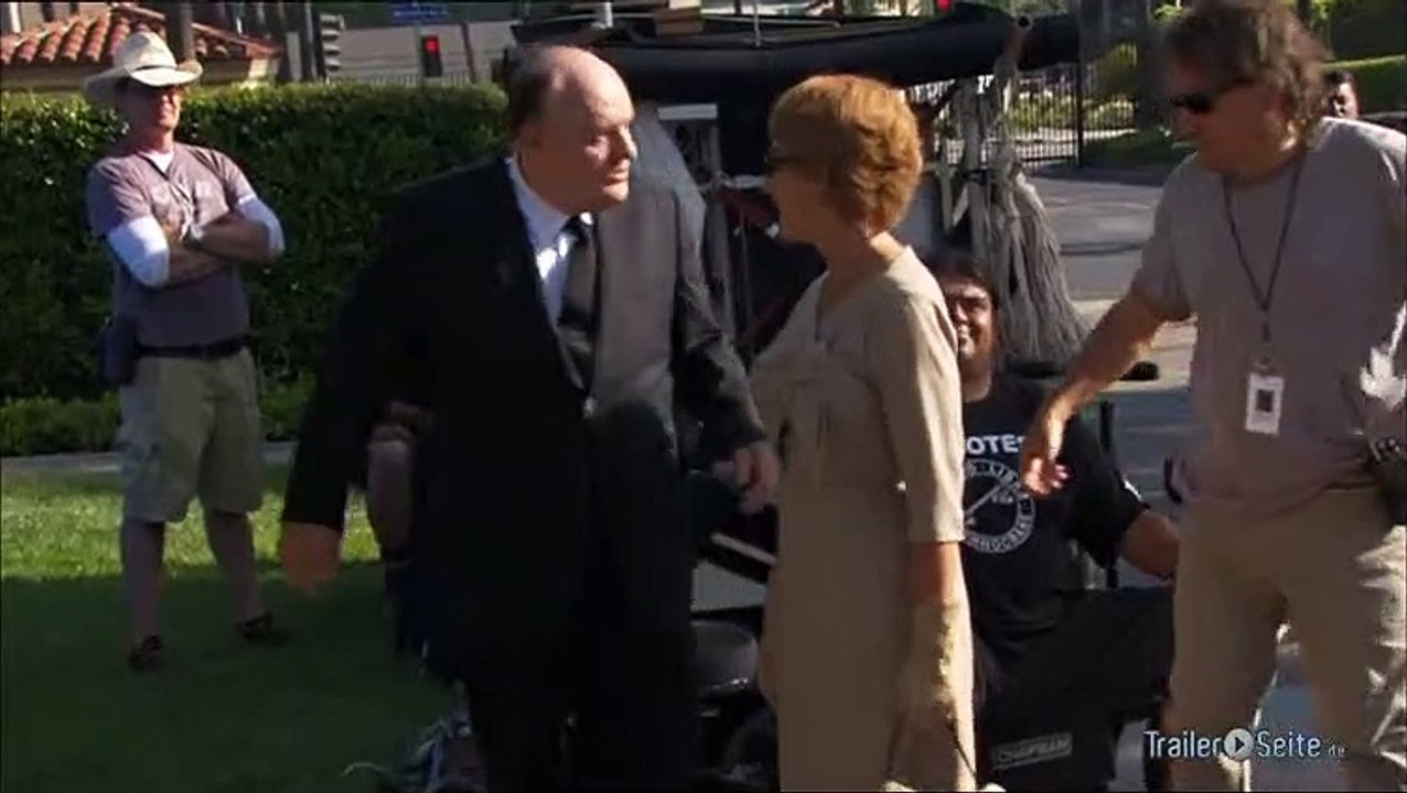 Backstage Blick zu Hitchcock