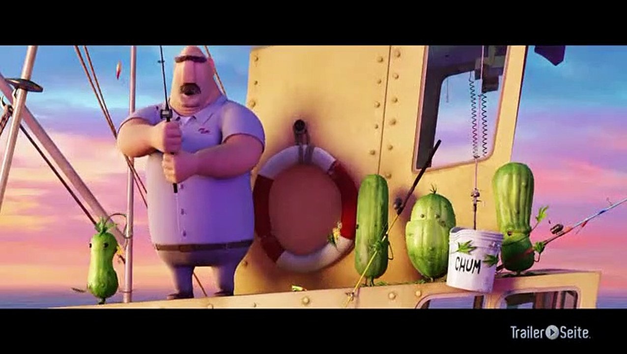 Ausschnitt aus Wolkig Mit Aussicht Auf Fleischbällchen 2: Singen mit Gurken