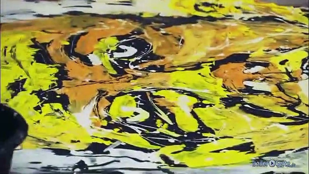 Ausschnitt aus Georg Baselitz: Baselitz bei der Arbeit