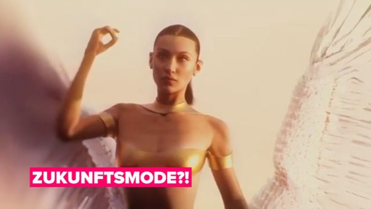 Bella hadid wird zum avatar für die paris fashion week