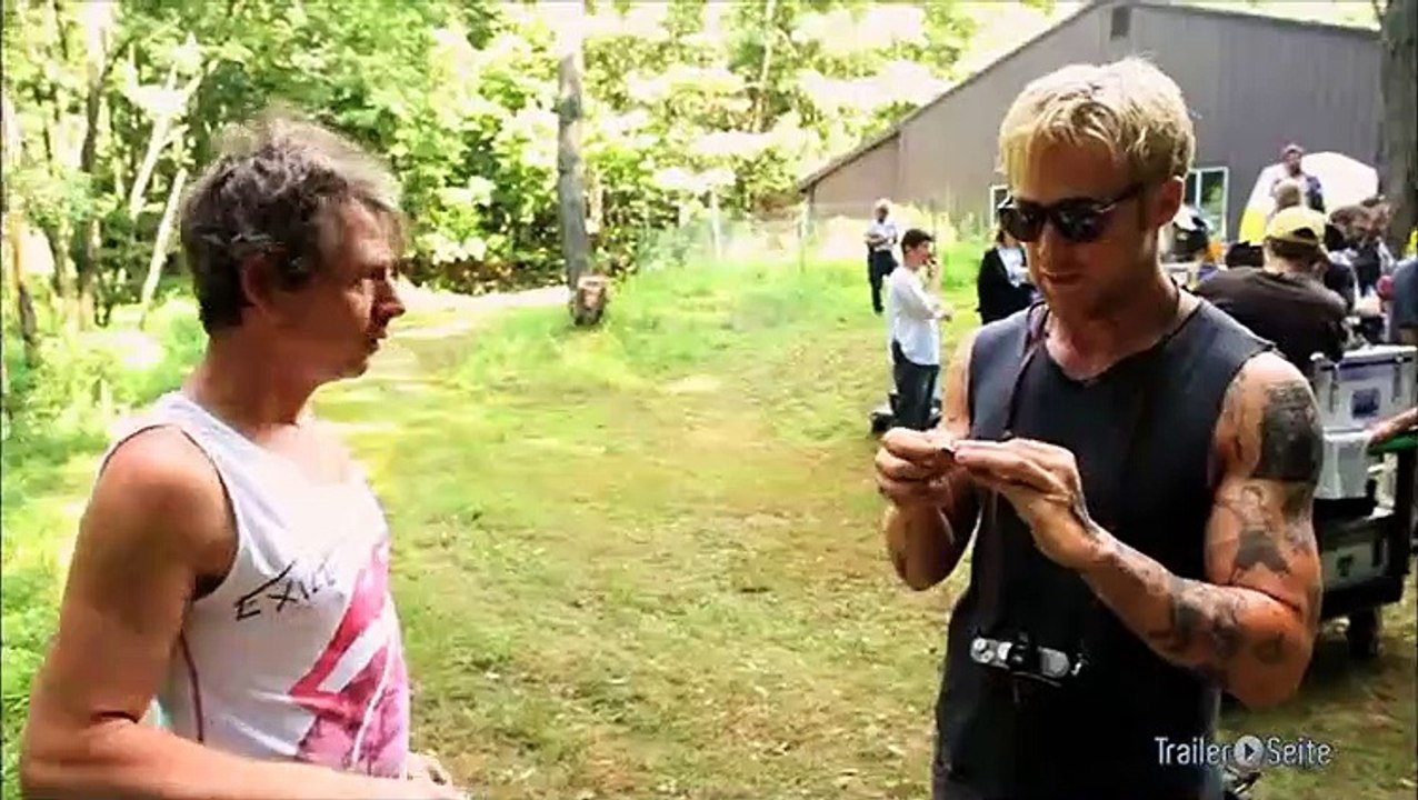 Backstage Blick zu The Place Beyond The Pines