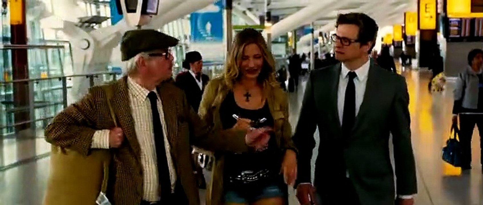 Ausschnitt aus Gambit - Der Masterplan: Am Flughafen