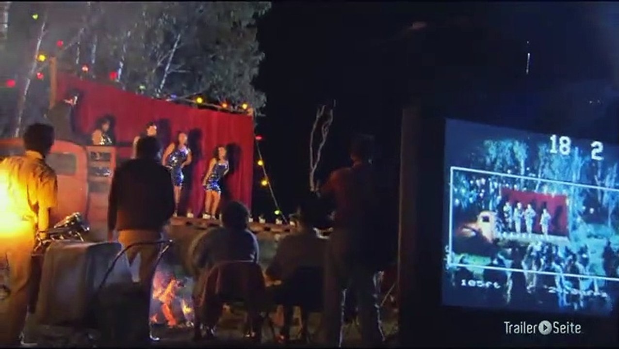 Backstage Blick zu The Sapphires