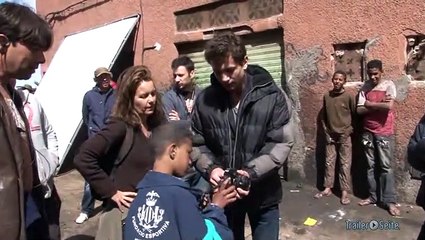 Backstage Blick zu Exit Marrakech