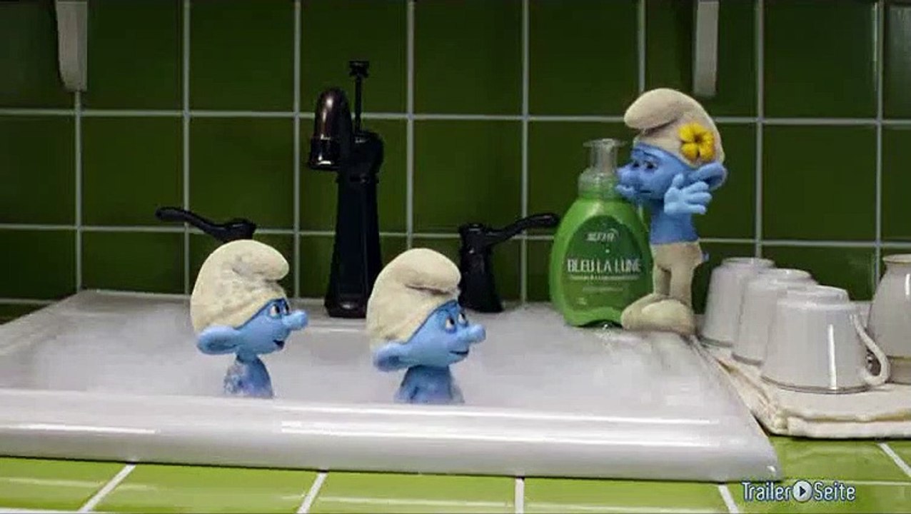 Ausschnitt aus Die Schlümpfe 2: Das Schaumbad