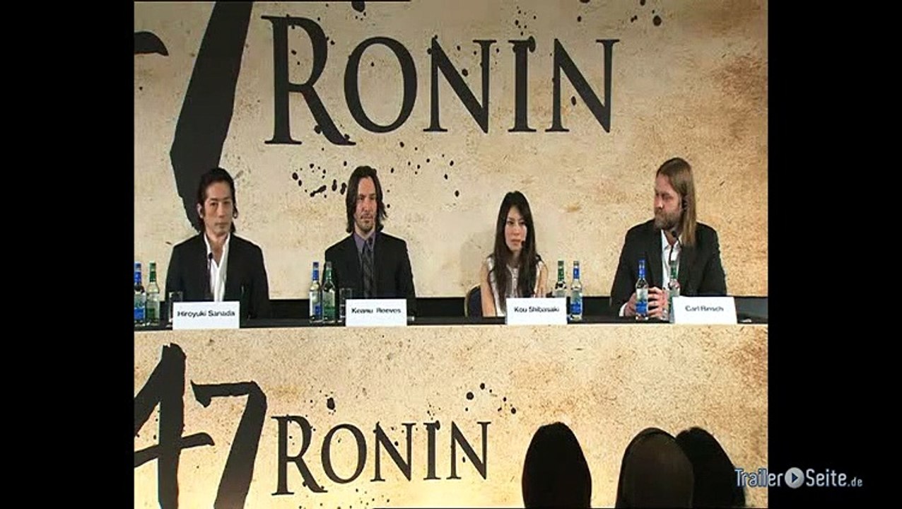 Die Pressekonferenz zu 47 Ronin