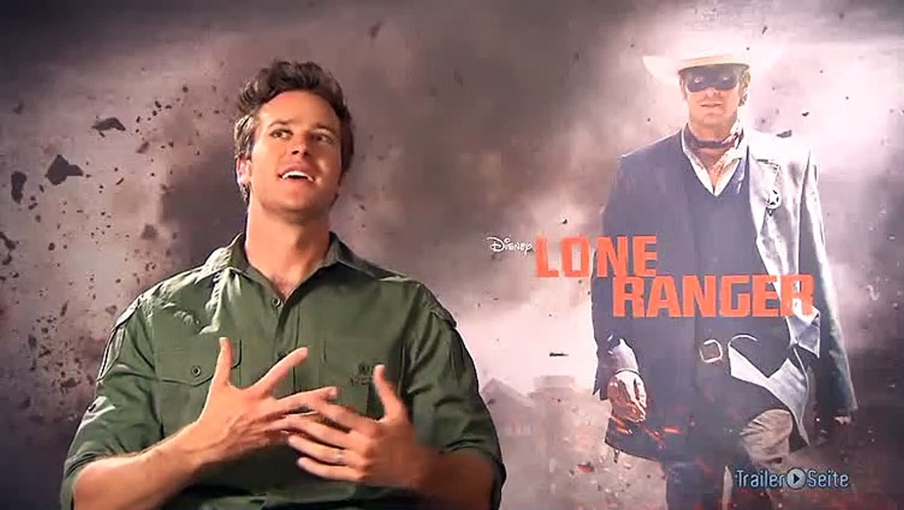 Armie hammer exklusiv interview zu lone ranger