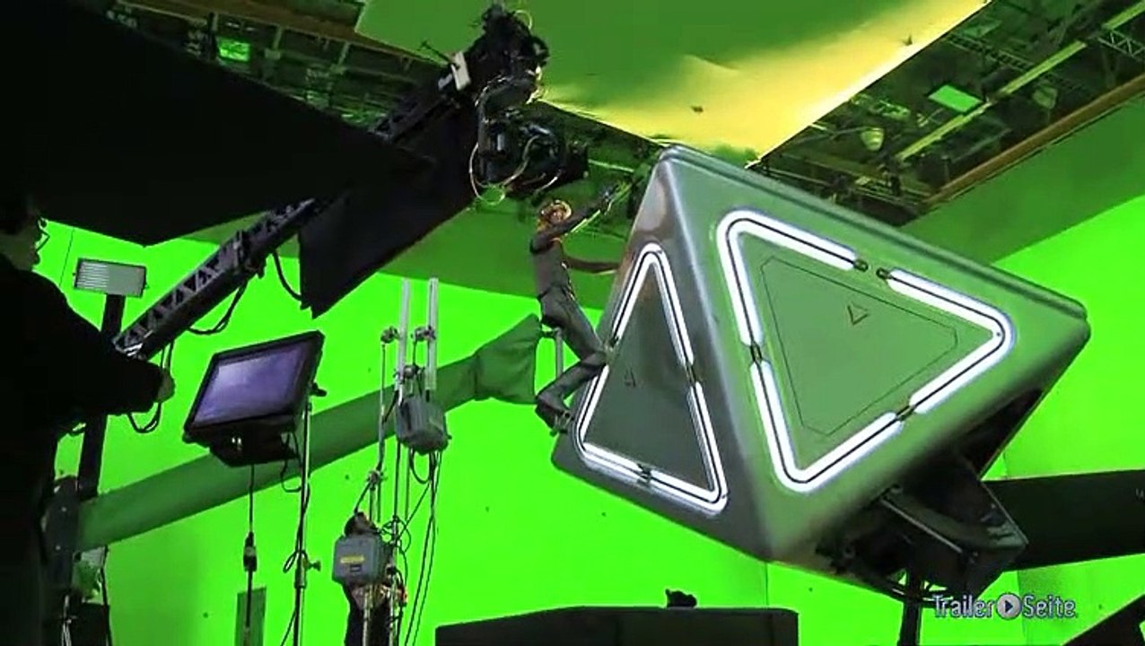 Backstage Blick zu Enders Game