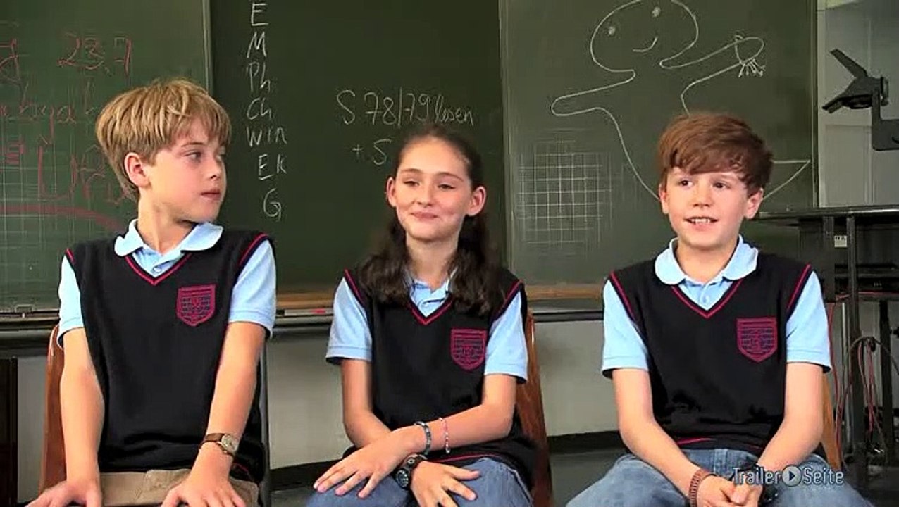 Jonas Holdenrieder, Emily Kusche und Nico Hartung Interview zu Das kleine Gespenst