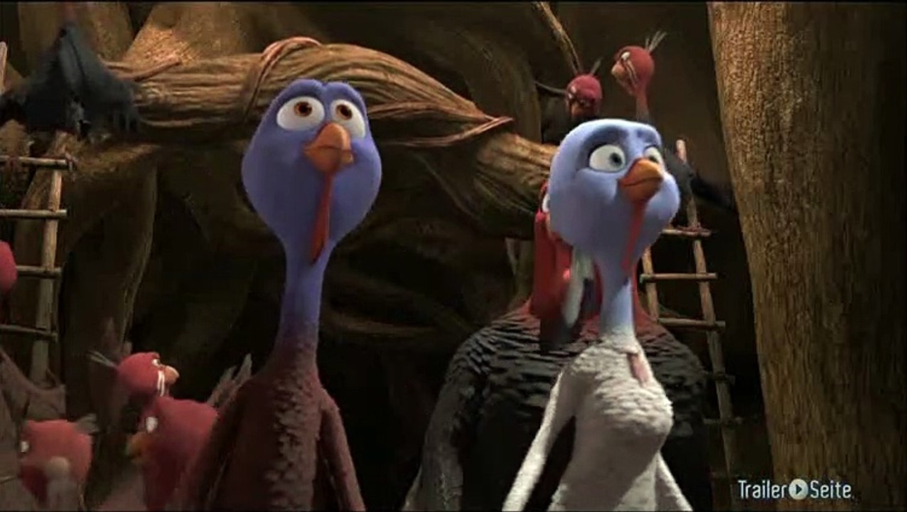 Ausschnitt aus Free Birds: Jakes Erste Rede