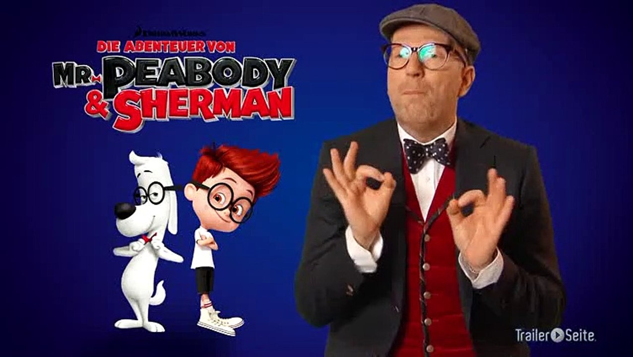 Thomas Rath interviewt Mr. Peabody und Sherman