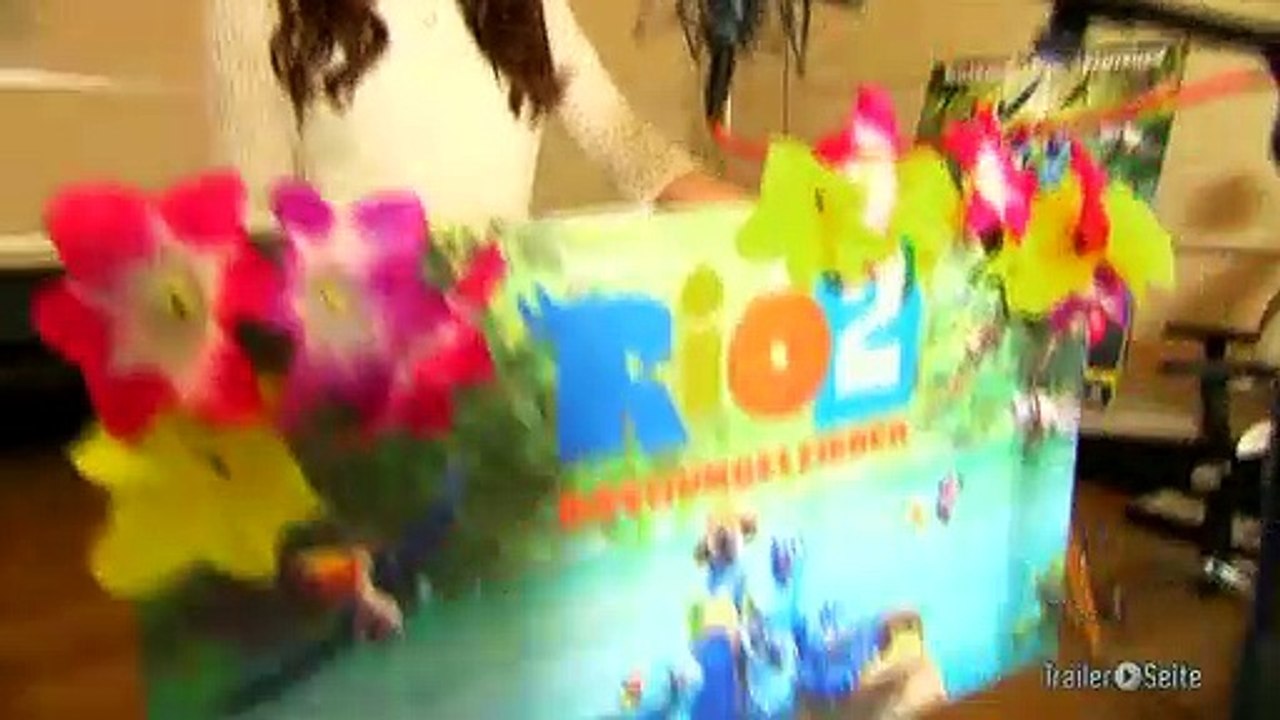 Special zu Rio 2: Johanna Klum Im Synchronstudio