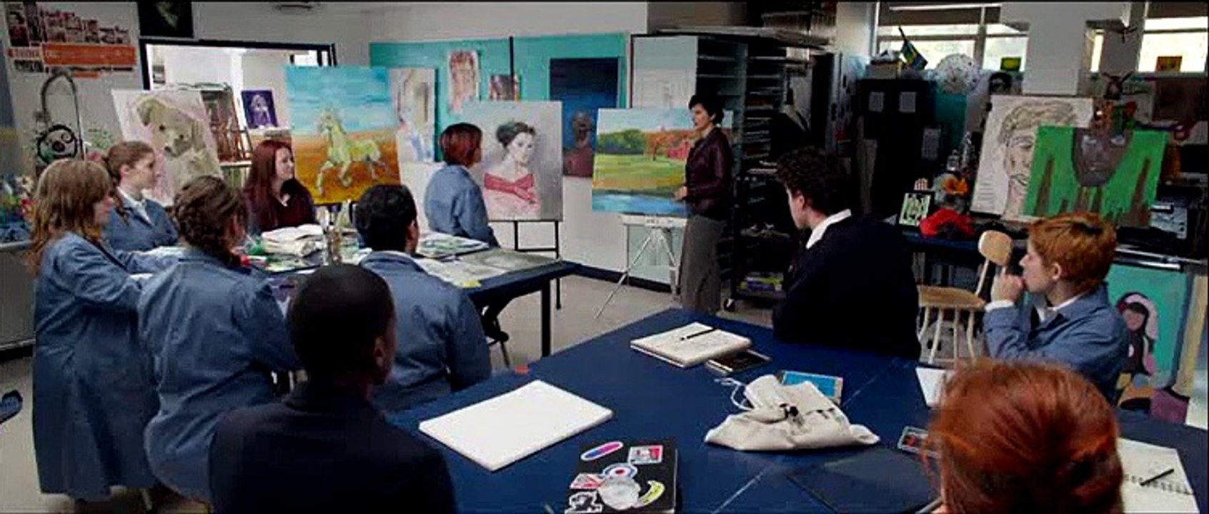 Ausschnitt aus Words And Pictures: Die Erste Unterrichtsstunde