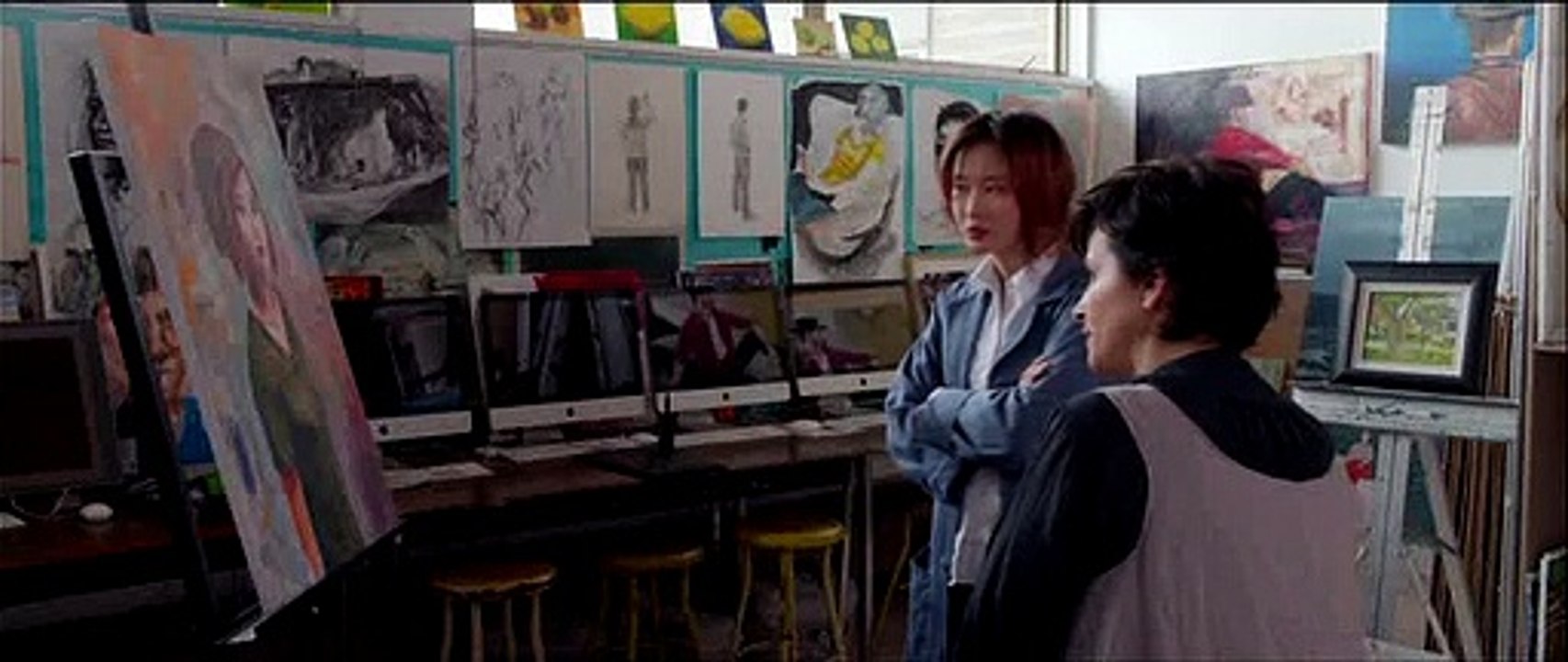 Ausschnitt aus Words And Pictures: Dina Und Emily