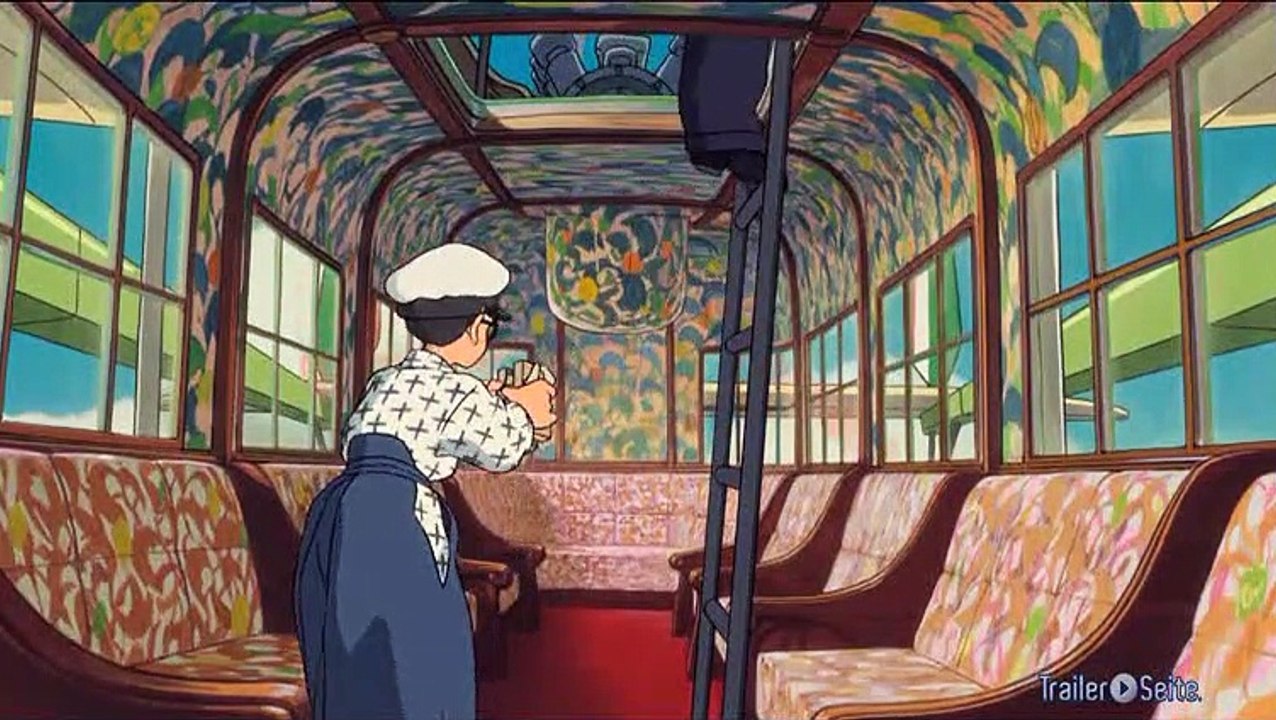 Ausschnitt aus Wie Der Wind Sich Hebt: Jiro trifft Caproni