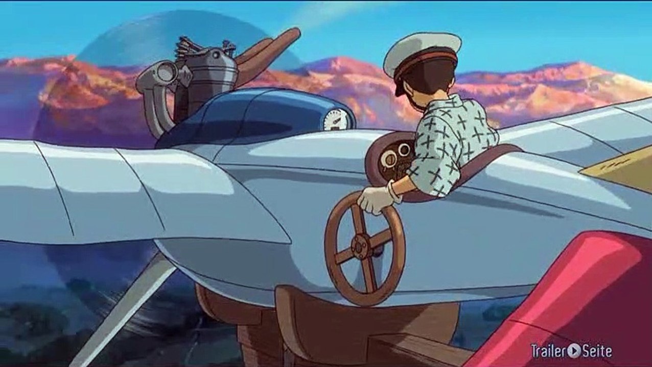 Ausschnitt aus Wie Der Wind Sich Hebt: Jiros Ausflug