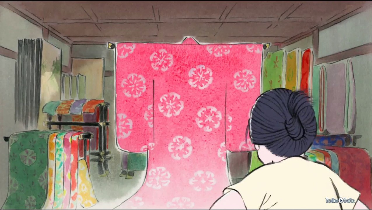 Die Legende Der Prinzessin Kaguya Trailer (2014)