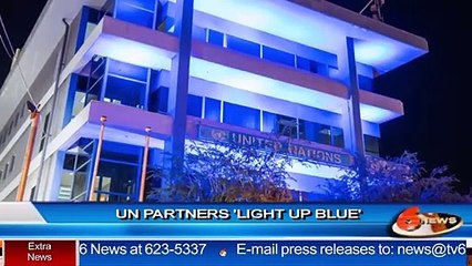 UN partners 'Light Up Blue'