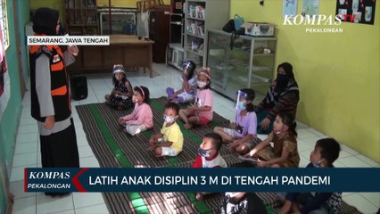 Latih Anak Disiplin 3M di Tengah Pandemi