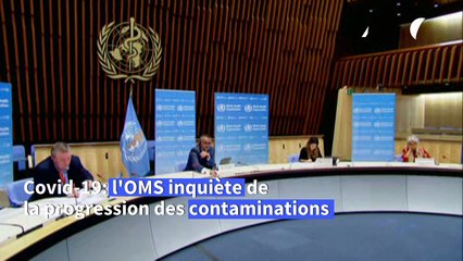 Virus: "trop de pays" enregistrent une progression exponentielle des cas prévient l'OMS