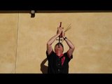 Man Swallows Multiple Swords And Twists Them 180 Degrees