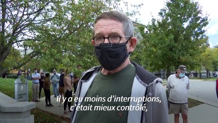 USA: Des Américains réagissent au dernier débat présidentiel