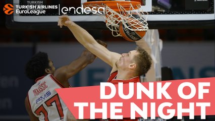 Endesa Dunk of the Night: Shaquielle McKissic, Olympiacos Piraeus