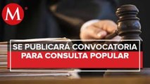 Congreso solicita al INE emitir convocatoria para consulta sobre juicio a actores políticos