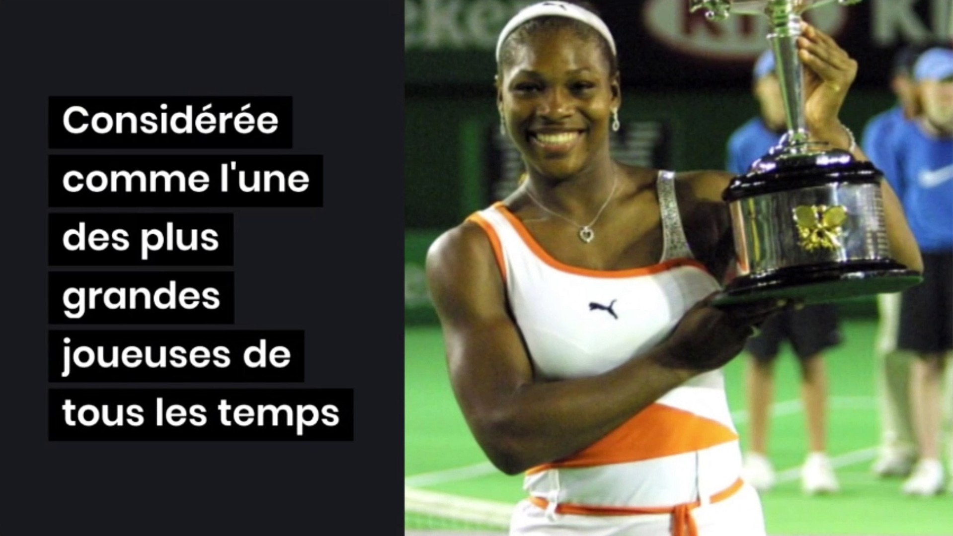 ⁣Serena Williams : grande joueuse de tennis