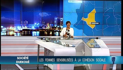 Le 20 Heures de RTI 1 du 23 octobre 2020 par Marie-Laure N'Goran