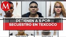 Detienen a banda de secuestradores en Texcoco