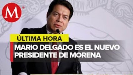 Mario Delgado gana presidencia de Morena