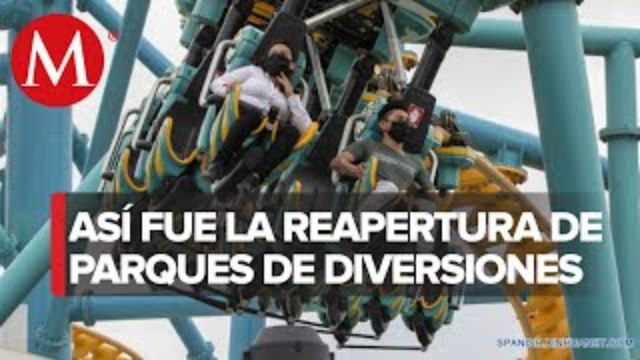 Comienza la reapertura parques de diversiones en CdMx