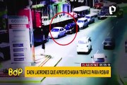El Agustino: banda asaltaba a conductores y transeúntes en Av. César Vallejo