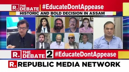 Himanta Biswa Sarma Speaks To Arnab As Assam Govt Decides To Shut Down Madrassas & Sanskrit Tols