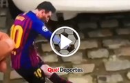 ¡Al fin Messi y Cristiano jugando juntos!