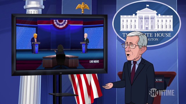Our Cartoon President 3x16 - Clip - Cartoon Trump Gets Muted at the Final Debate