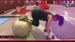 Preity G Zinta Workout At Hotel During IPL Matches