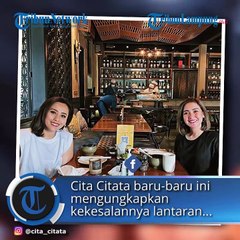 Kesal Baju Olahraganya Dikritik, Cita Citata: Bebas Saya Mau Pake Baju Apa