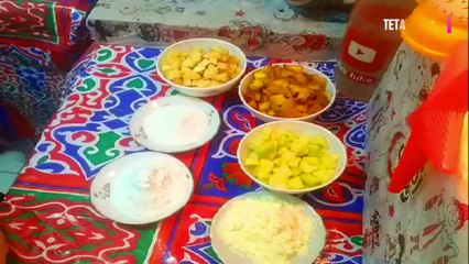 مشروب الإنتعاش عصير السوبيا بالفواكه الموسمية