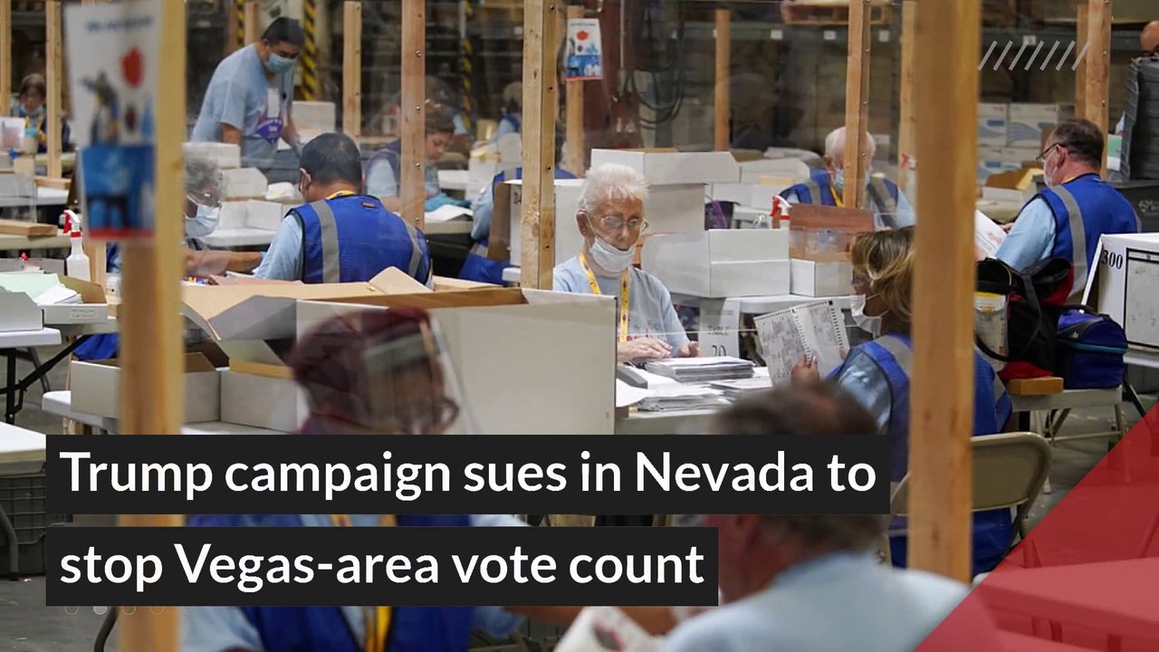 Trump campaign sues in Nevada to stop Vegas-area vote count, and other top stories in general news from October 24, 2020.