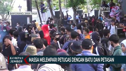 Aksi Tolak Uu Cipta Kerja Berlangsung Ricuh