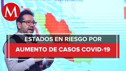 Coahuila, NL y Durango en riesgo de pasar a rojo en semáforo por covid-19