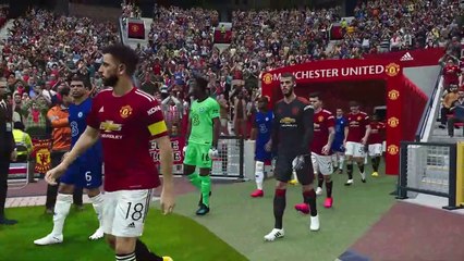 Manchester United vs Chelsea - Premier League 2020/21 Gameplay