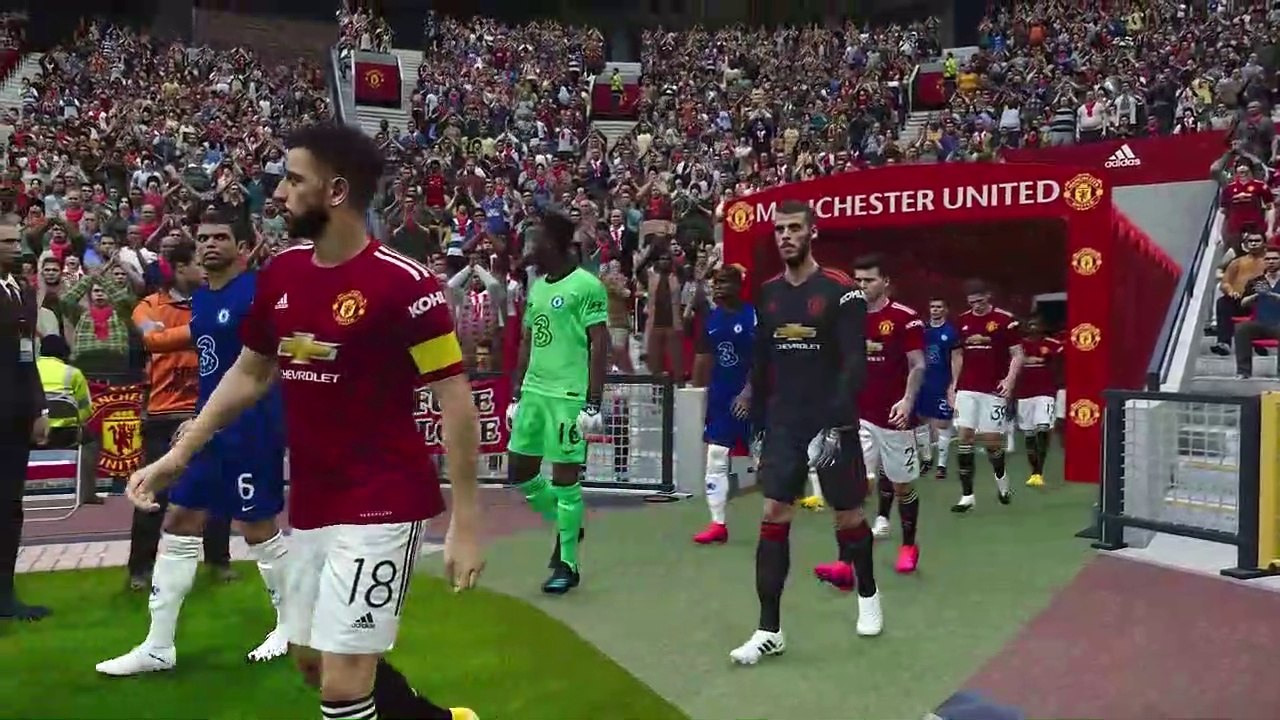 Manchester United vs Chelsea - Premier League 2020/21 Gameplay