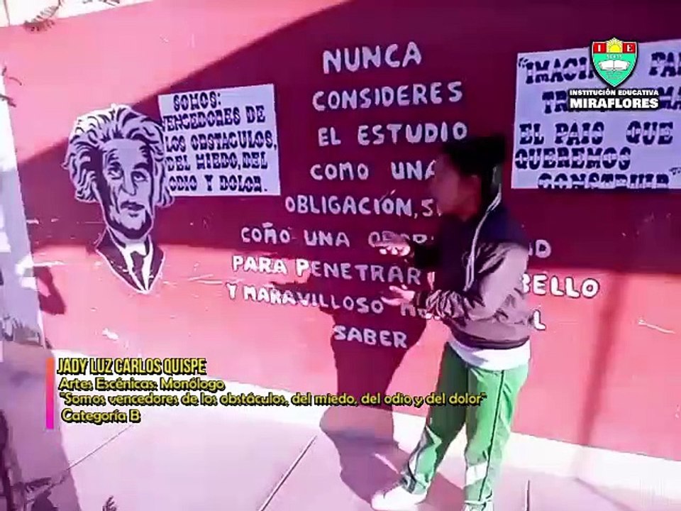 Somos vencedores de los obstáculos, del miedo, del odio y del dolor